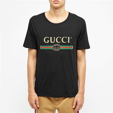 gucci fake tshirtd|vintage gucci logo t shirt.